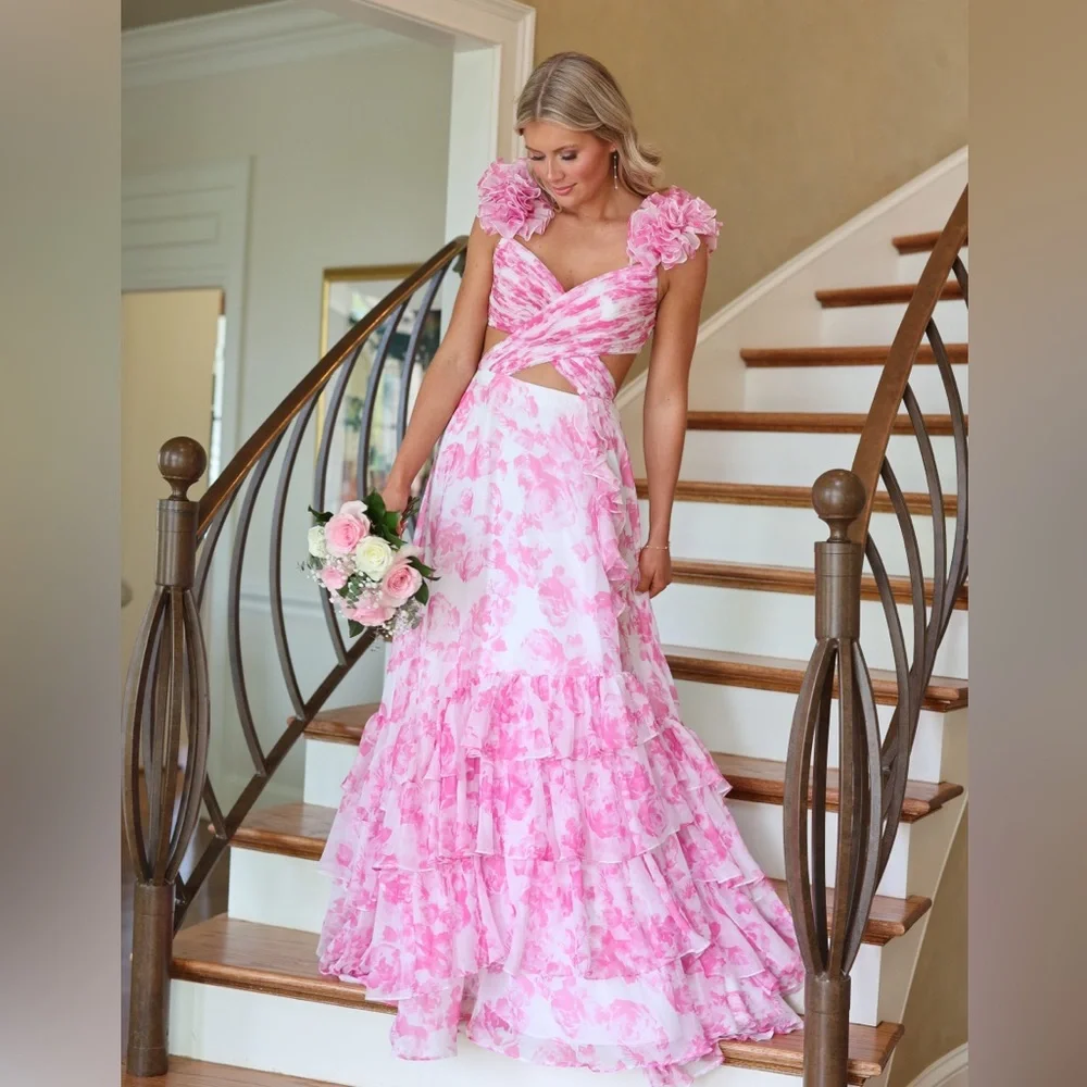 ava presley prom dress size 4 - Picture 3 of 14
